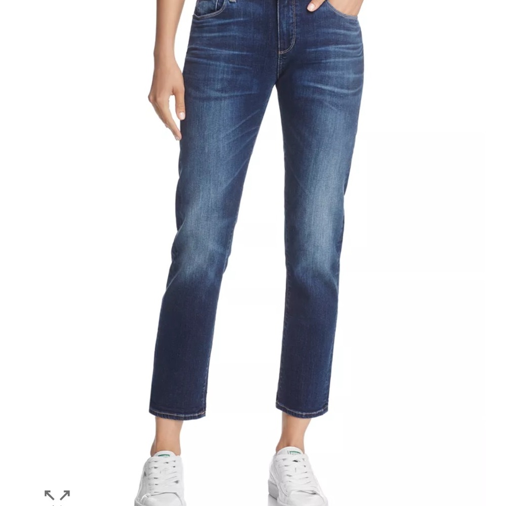 PAIGE Brigitte Skinny Jeans Women’s Size 29 Blue Stretch Denim Made USA